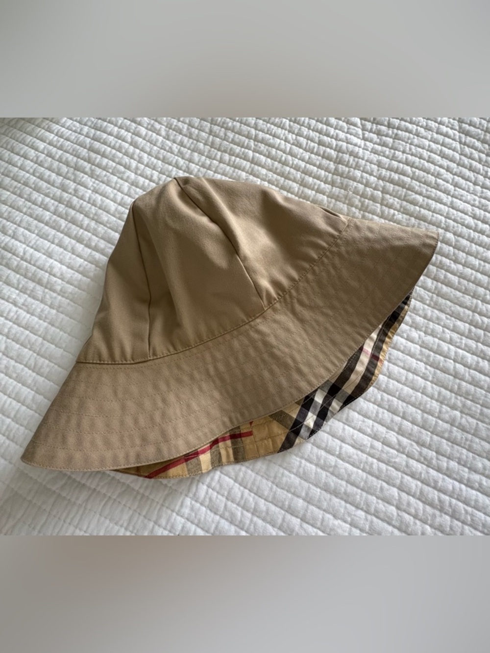 Burberry Classic Plaid Bucket Hat - Picture 2 of 3